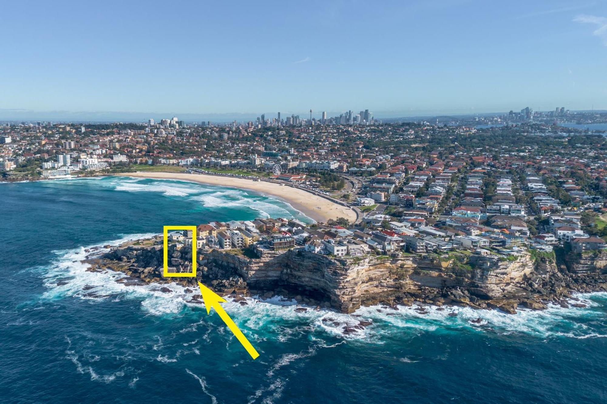 Upscale Cliffside Studio With Ocean Views North Bondi Sydney Exteriér fotografie